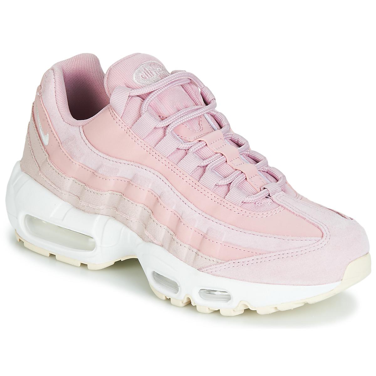 nike air max 95 se trainers in pink