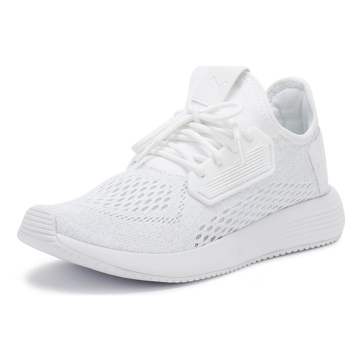 puma mesh trainers