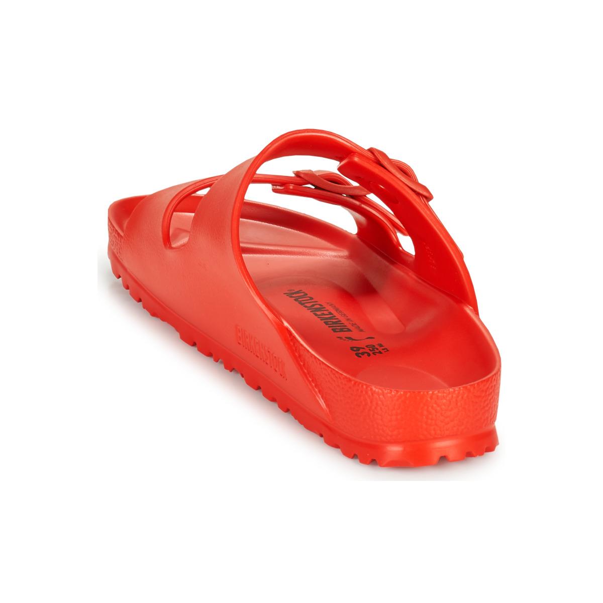 Birkenstock Slippers Arizona Eva in het Rood - Lyst