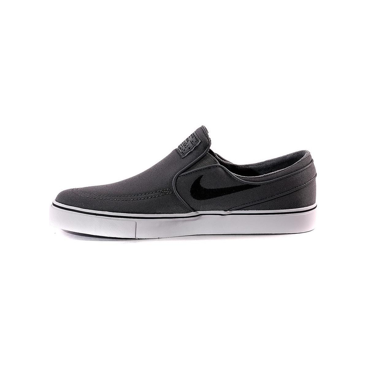 grey janoski slip ons