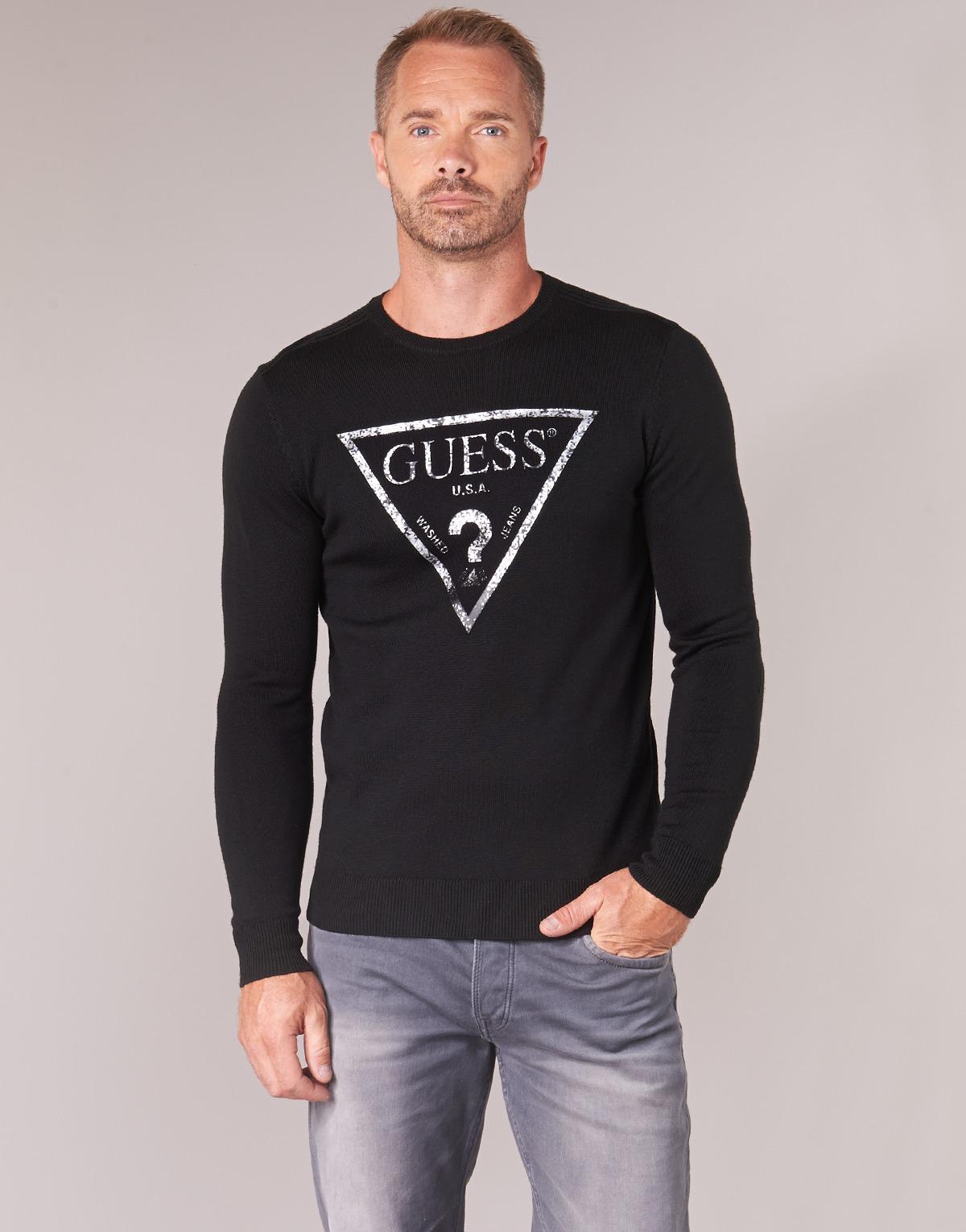 guess sweater mens