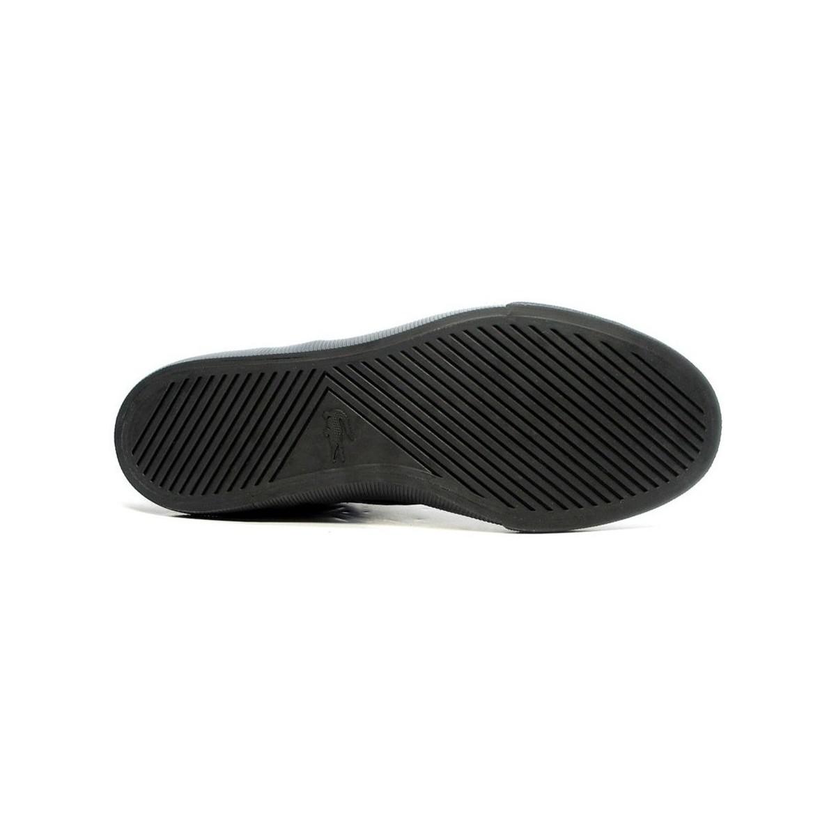 lacoste black esparre winter trainers