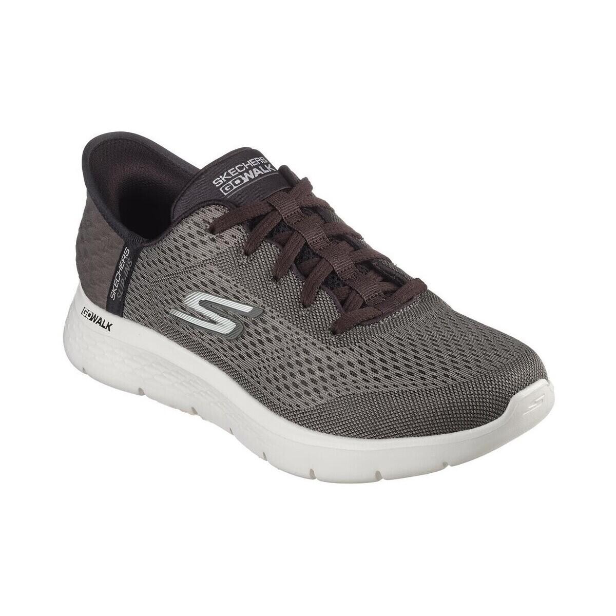 Baskets Marron Skechers pour homme Lyst