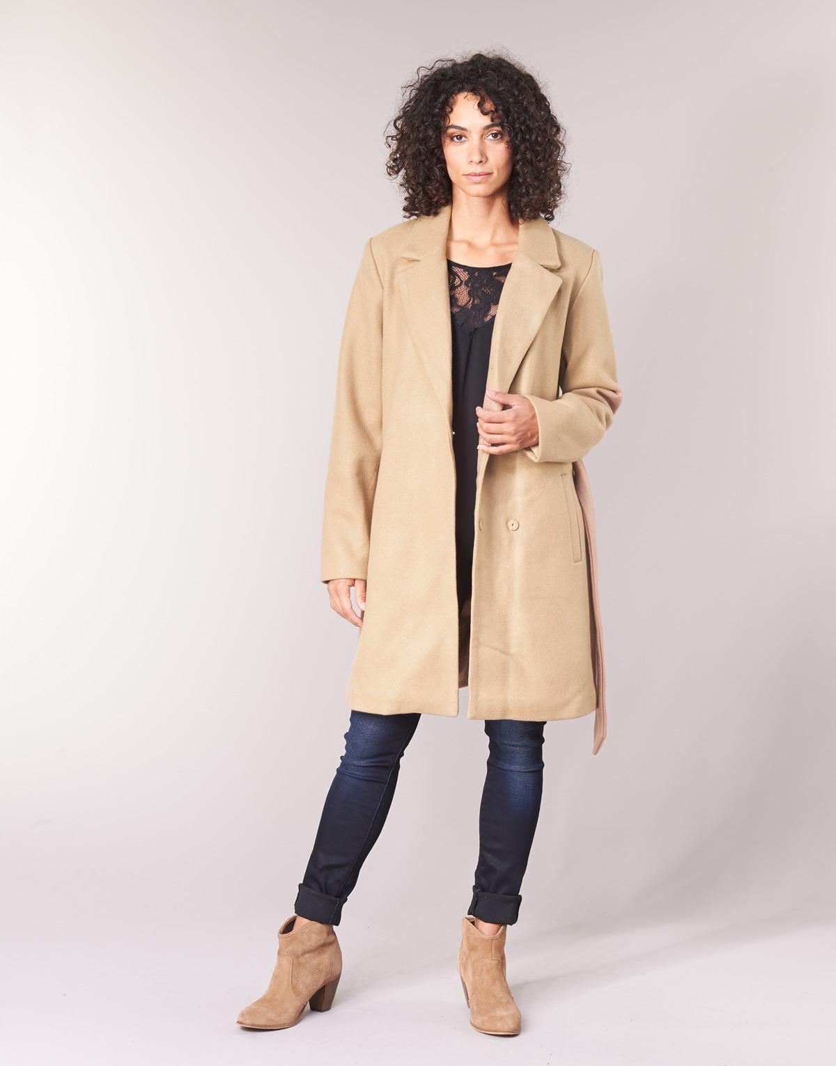 vila camel coat
