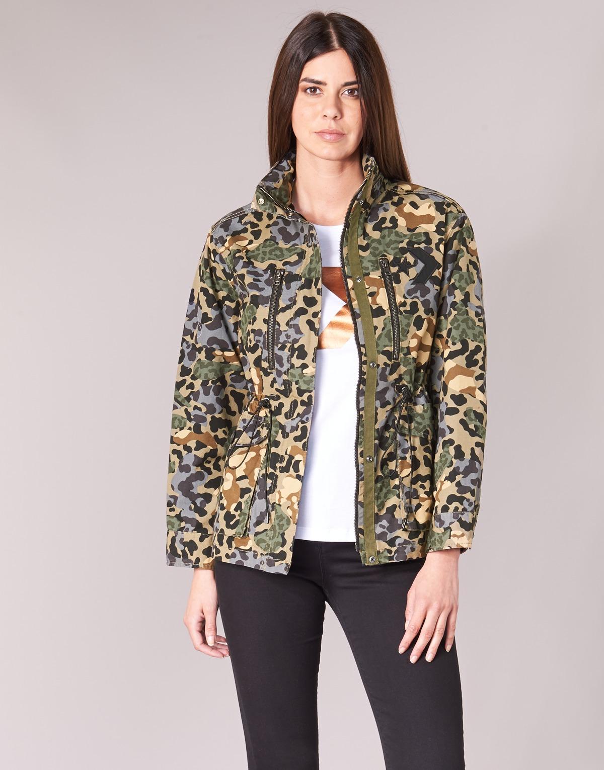 converse camouflage jacket