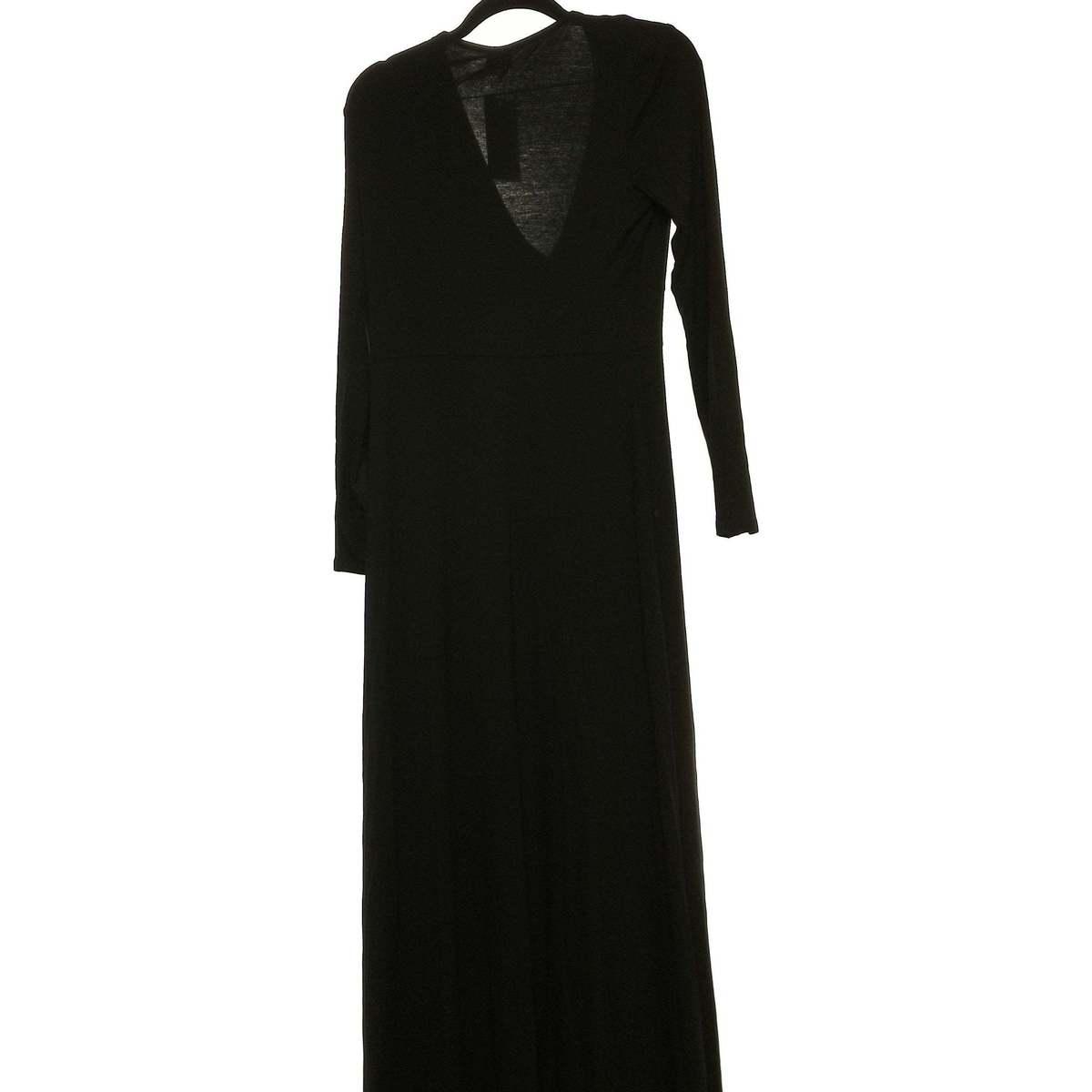 Robe Longue 38 - T2 - M Robe ASOS en coloris Noir | Lyst