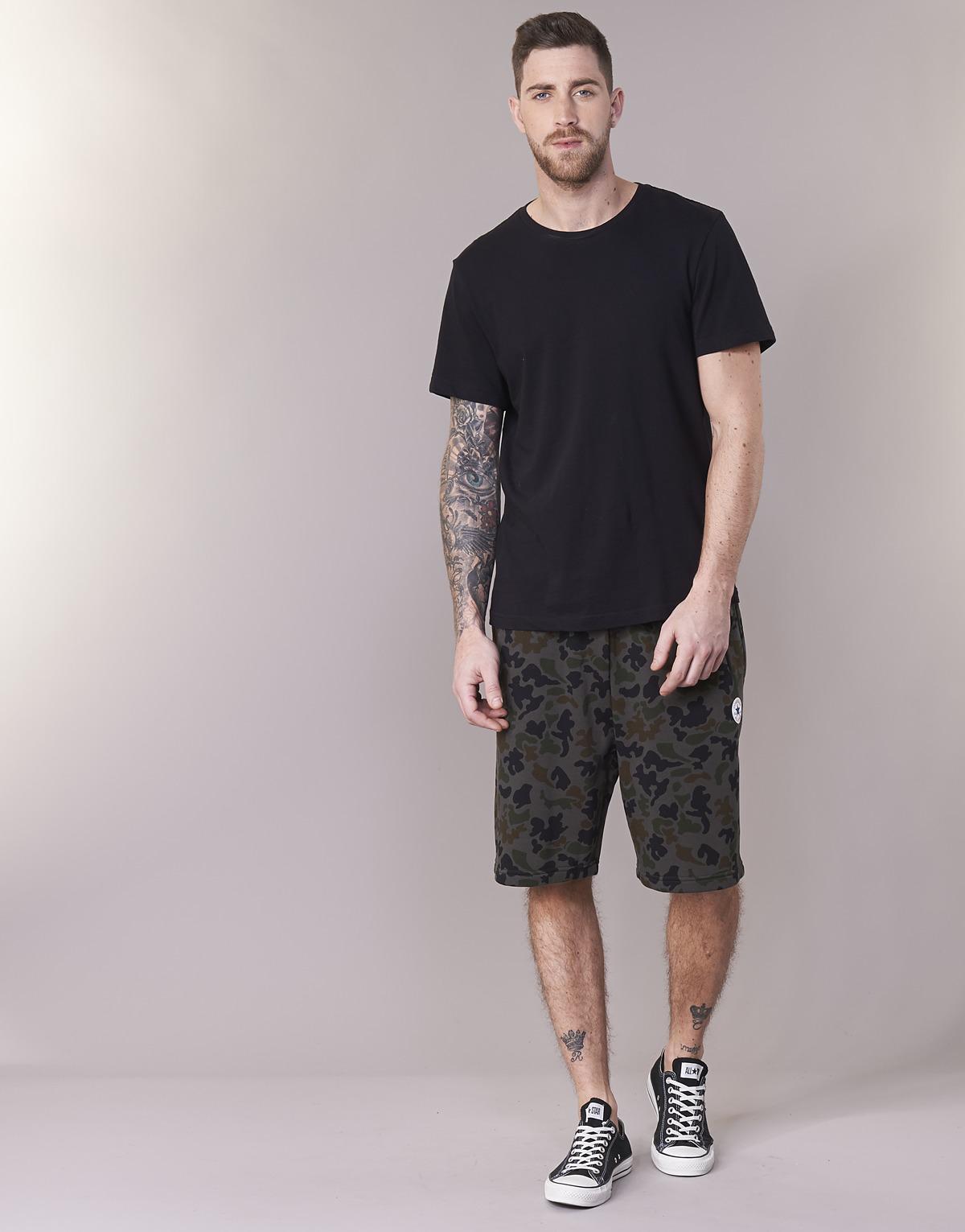 converse with shorts men