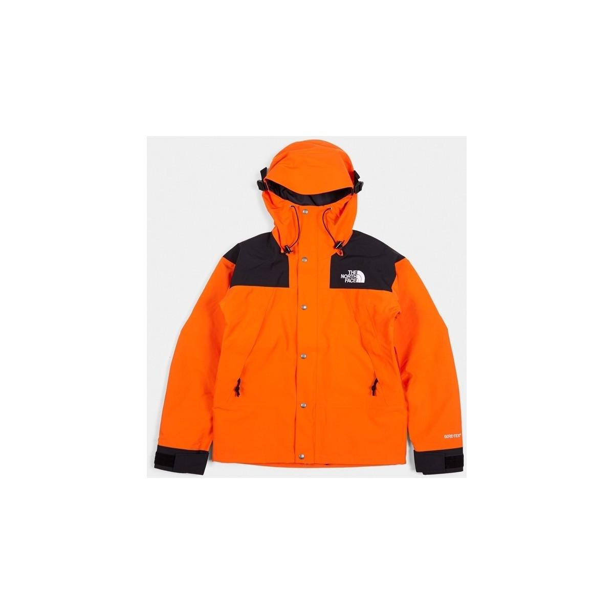 north face 1990 mountain jacket gtx orange