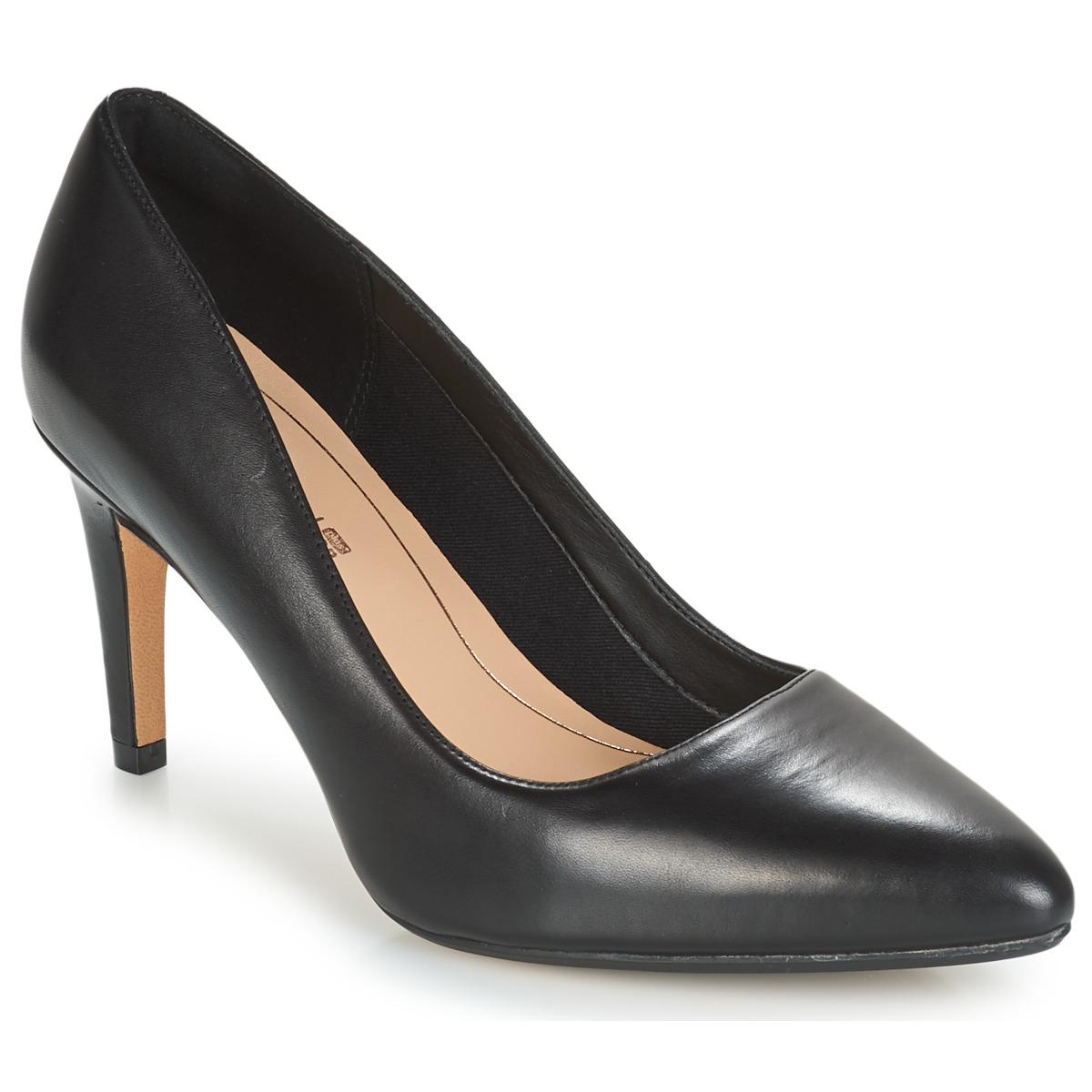 Clarks Leer Pumps Laina Rae in het Zwart - Bespaar 33% - Lyst