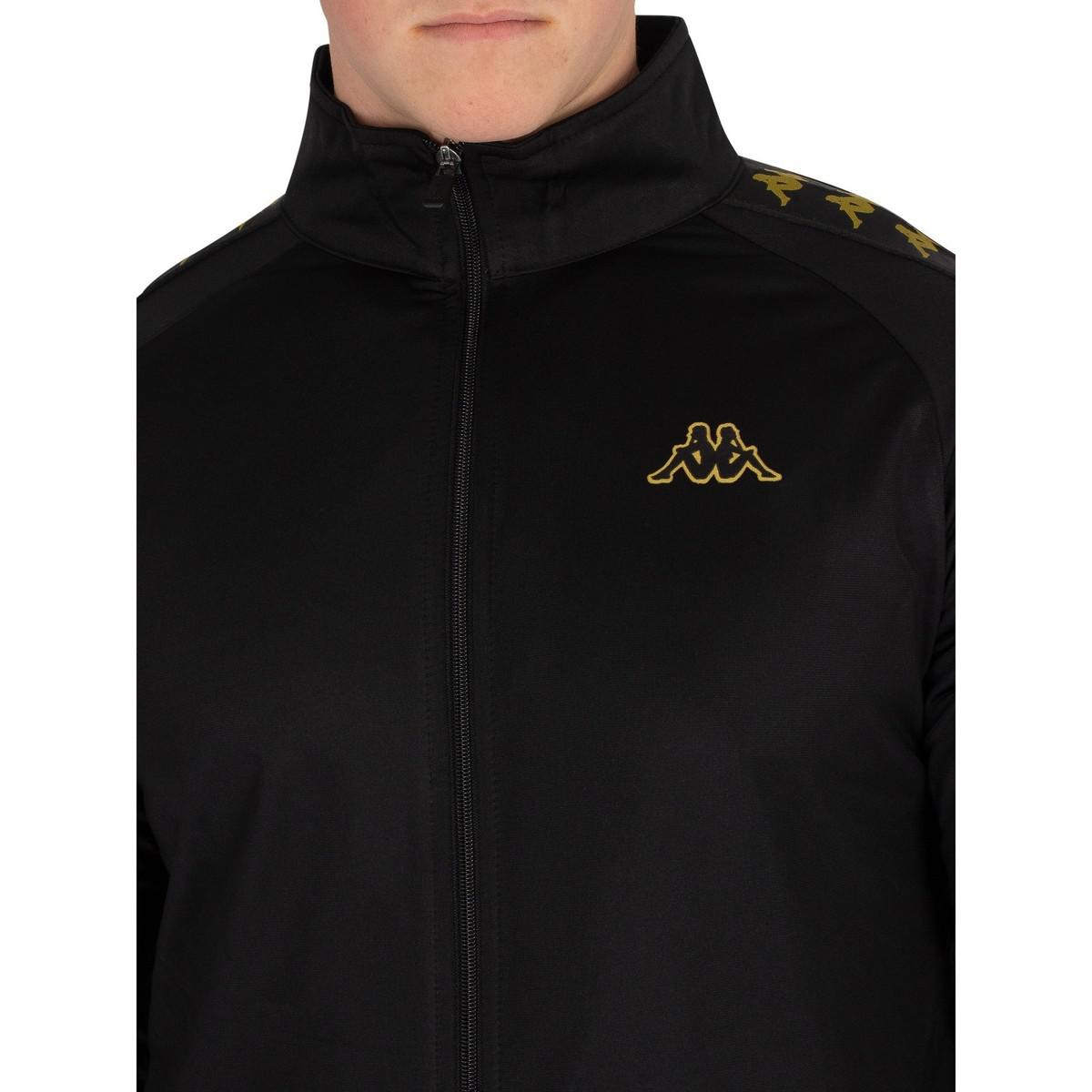 kappa gold track jacket