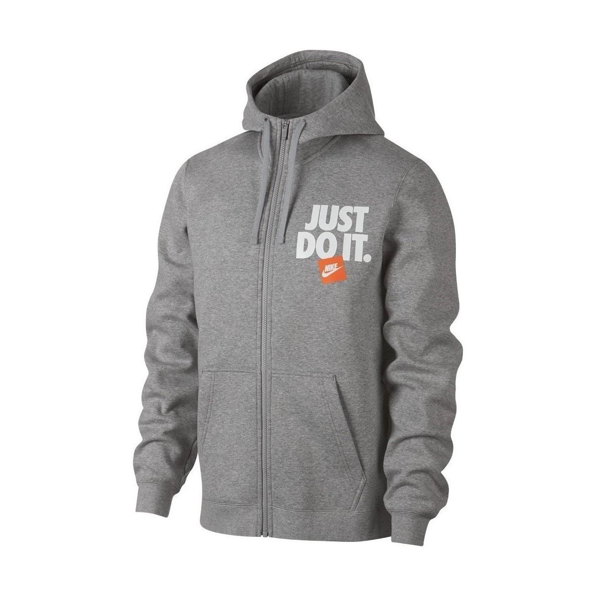 nike just do it logo sweatshirt