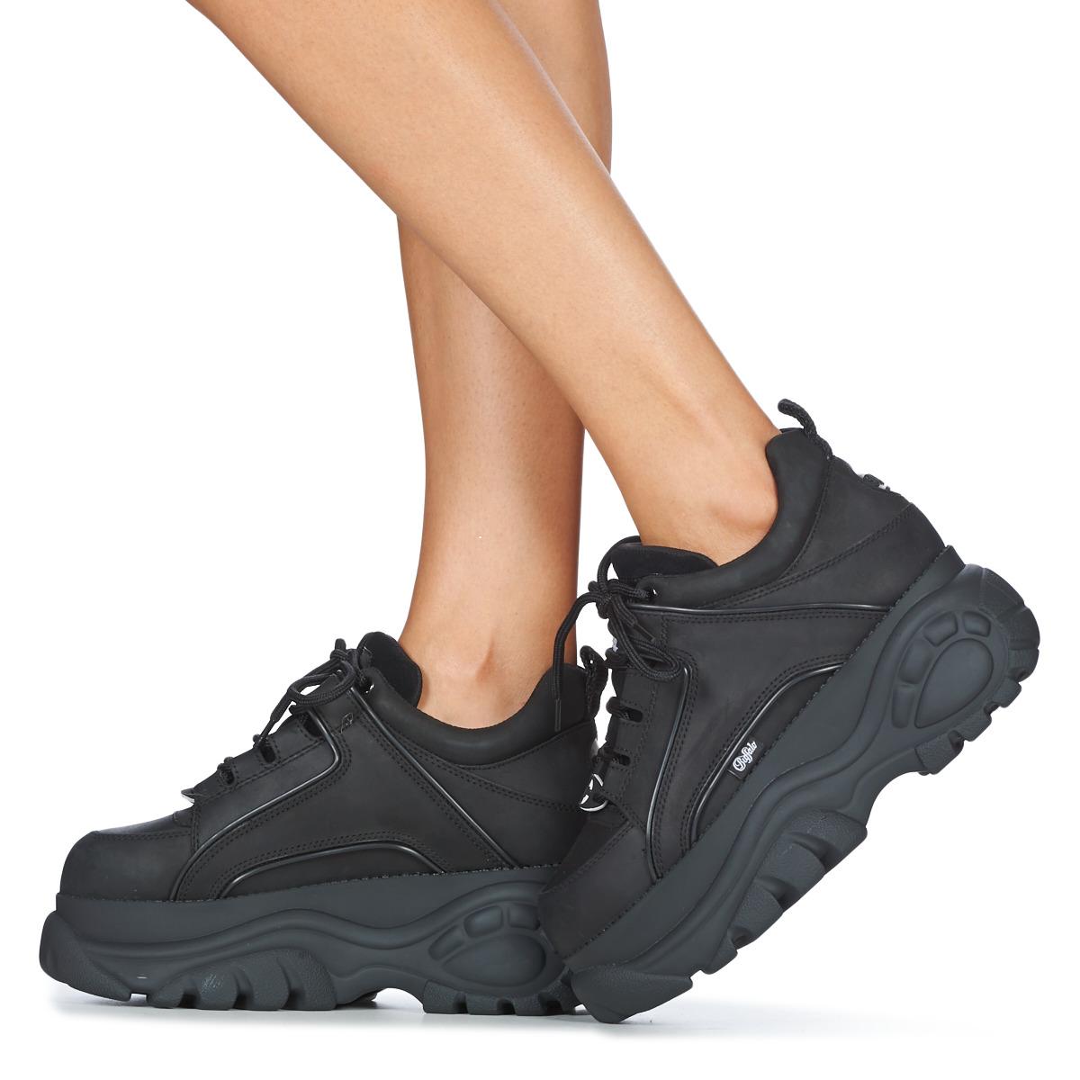 Buffalo Lage Sneakers Noumera in het Zwart - Bespaar 15% - Lyst