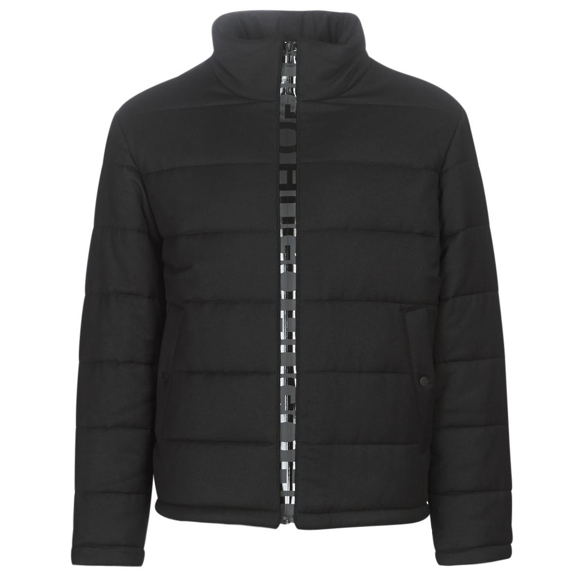 HUGO Wool Biron 1942 Puffer Jacket in Black for Men - Lyst