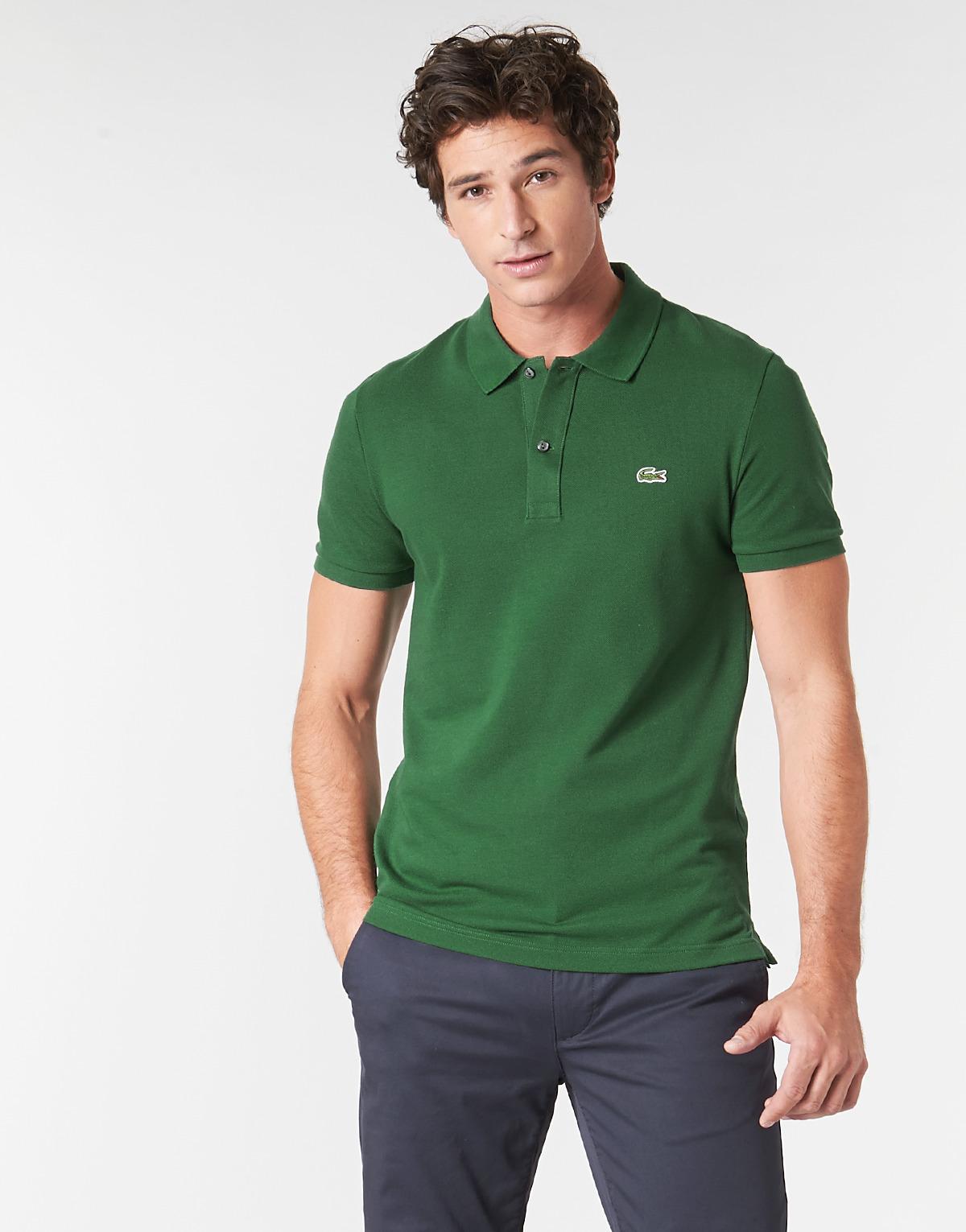 Lacoste Ph4012 Slim Polo Shirt in Green for Men - Save 1% - Lyst