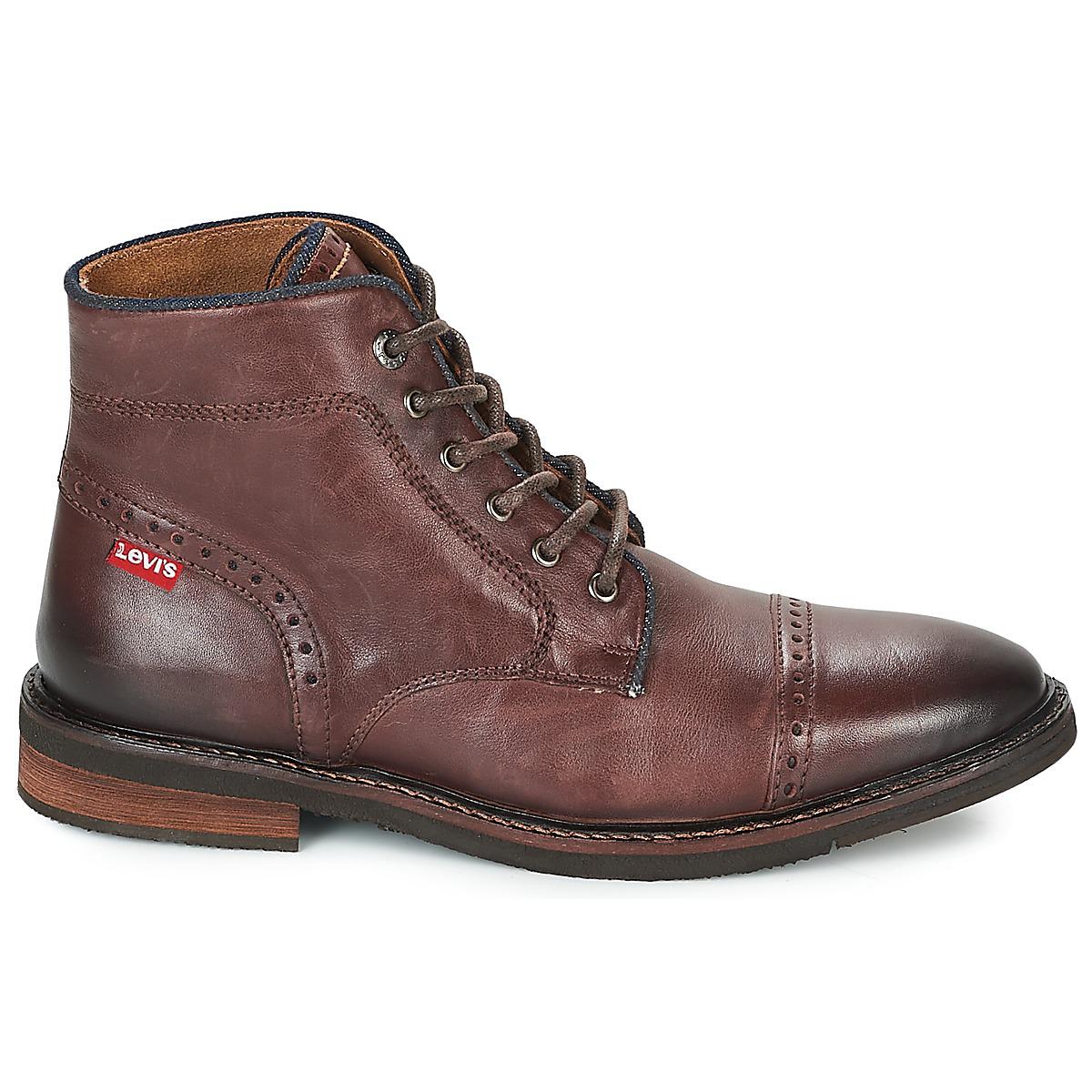 brown levi boots