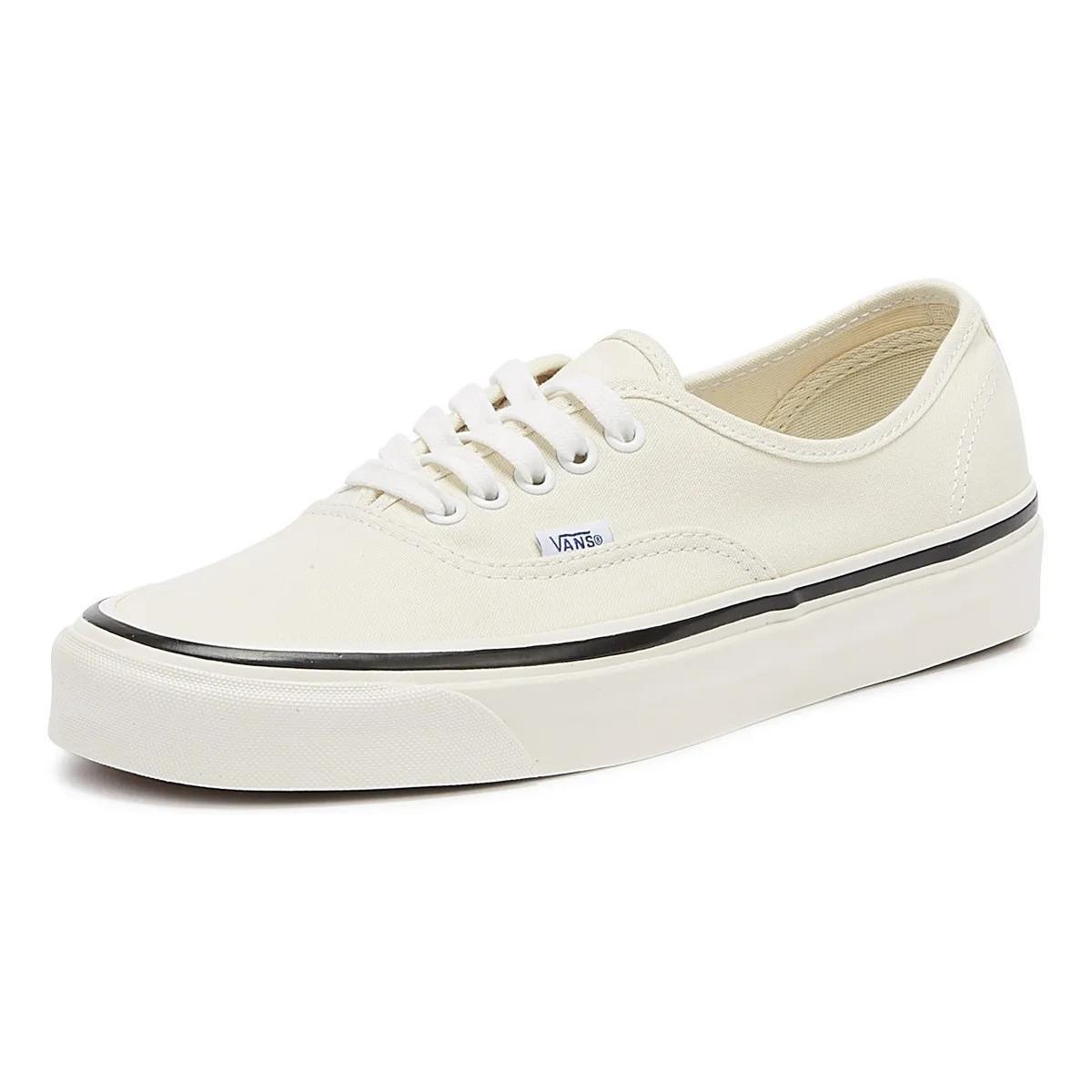 vans anaheim authentic 44 dx trainers in white
