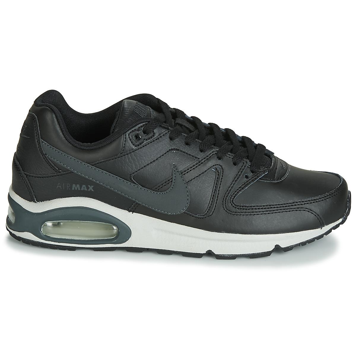 NIKE SNEAKERS AIR MAX COMMAND LEATHER Uomo Black grey | Mascheroni  Sportswear