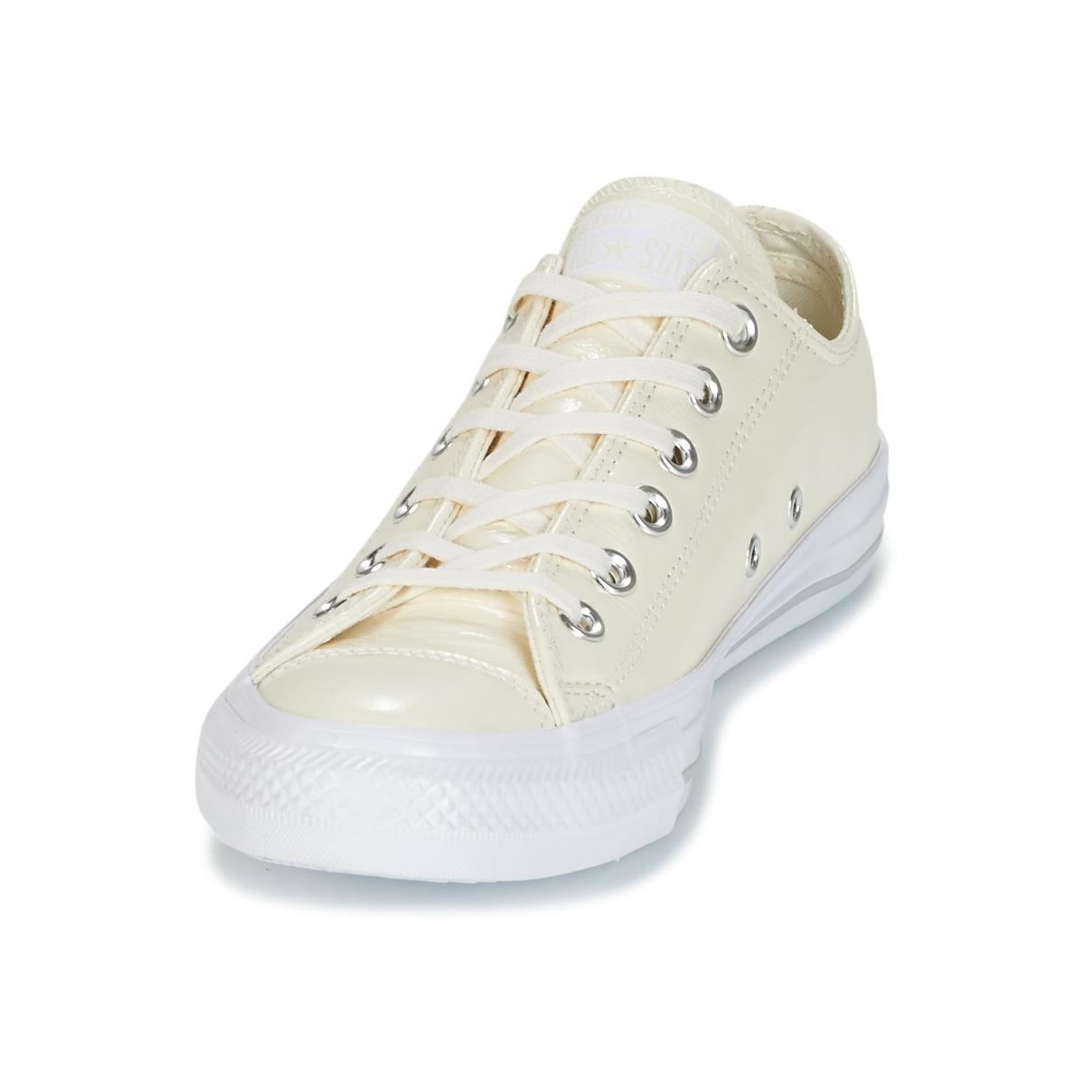 white patent converse