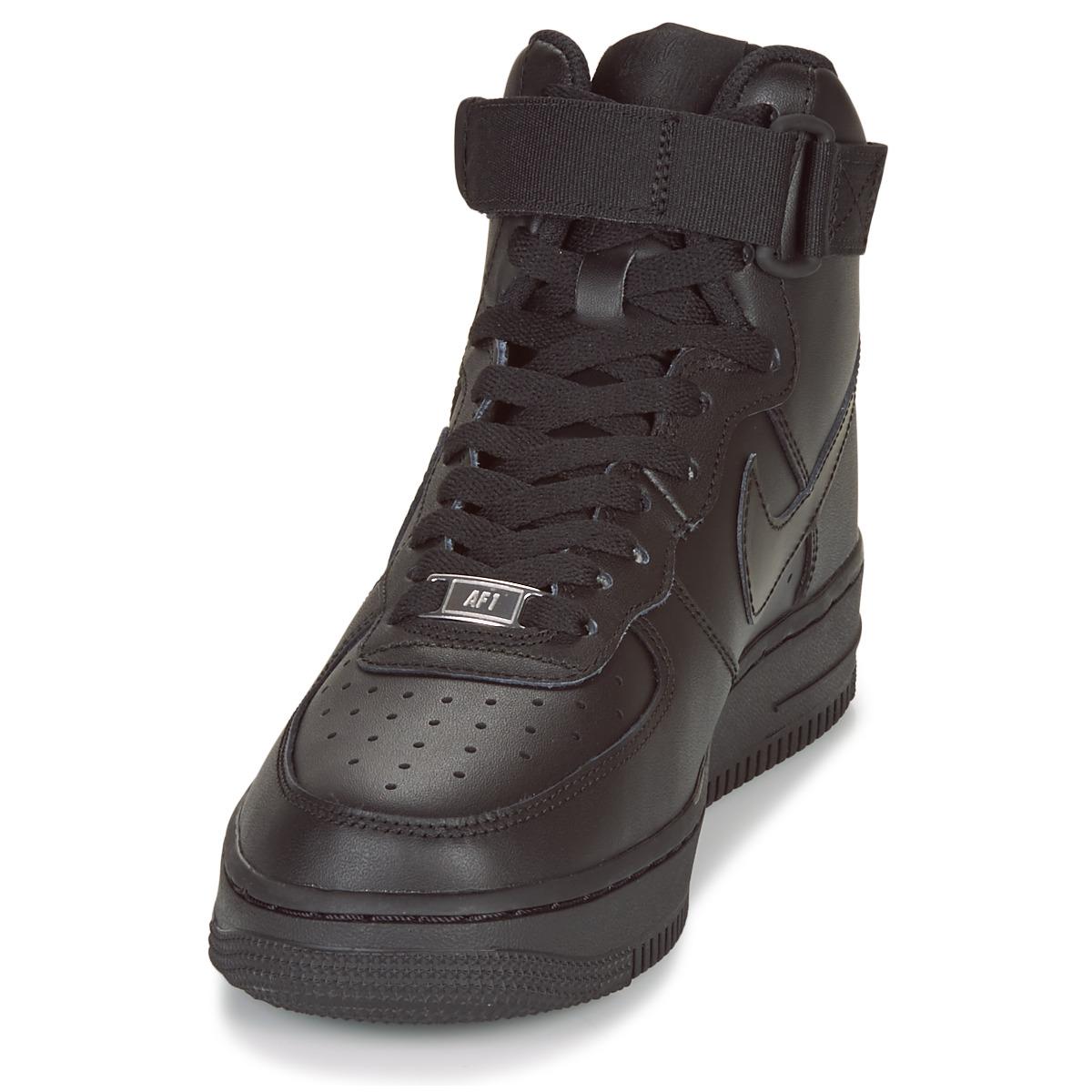 black air force boots