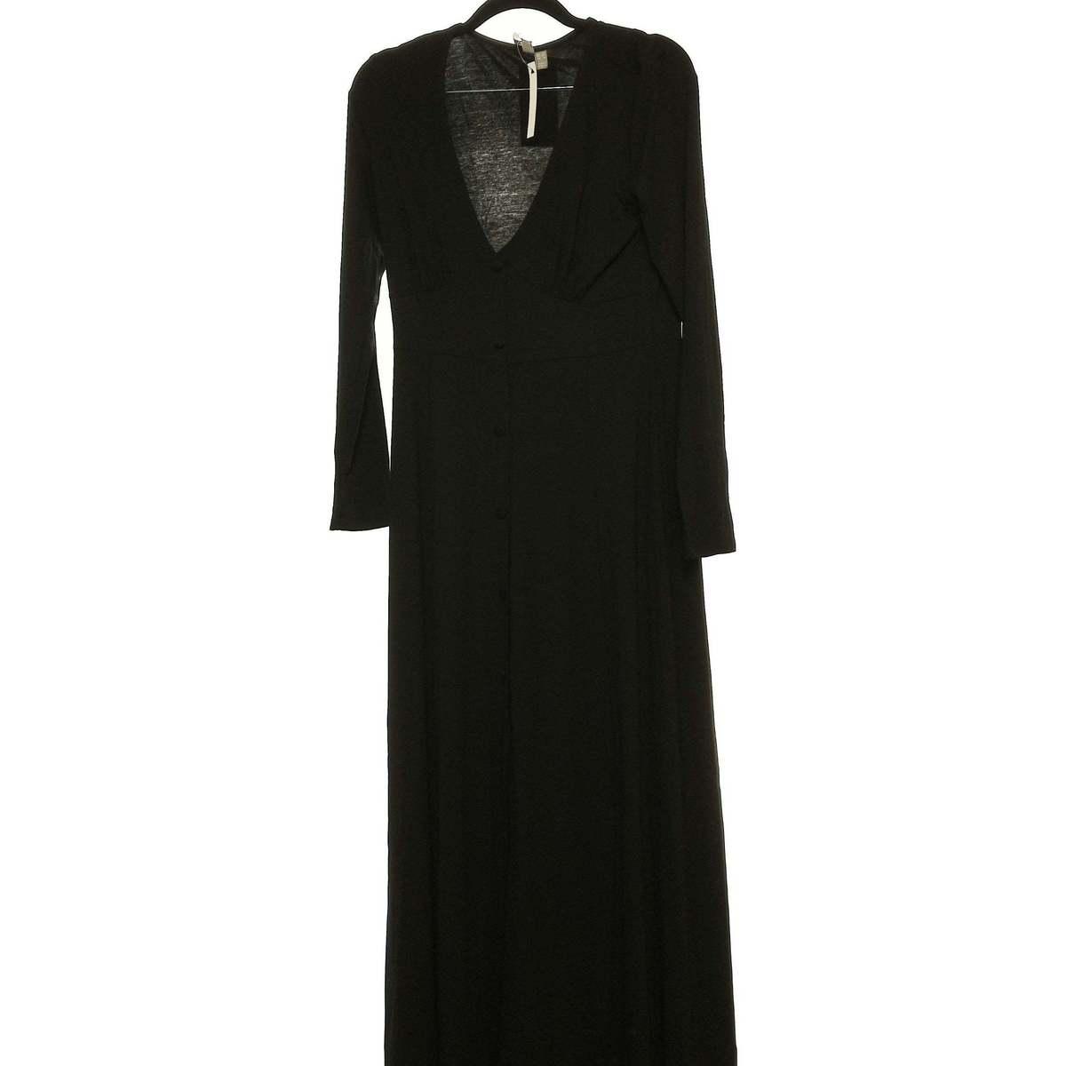 Robe Longue 38 - T2 - M Robe ASOS en coloris Noir | Lyst
