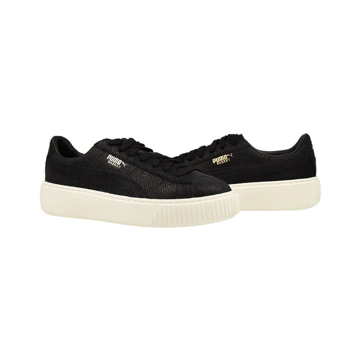 puma platform euphoria blanche