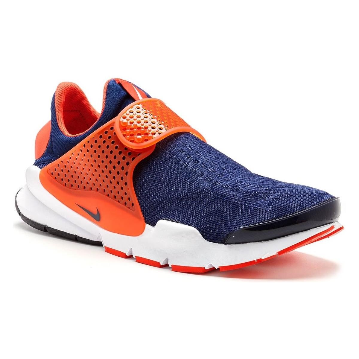 nike blue and orange trainers