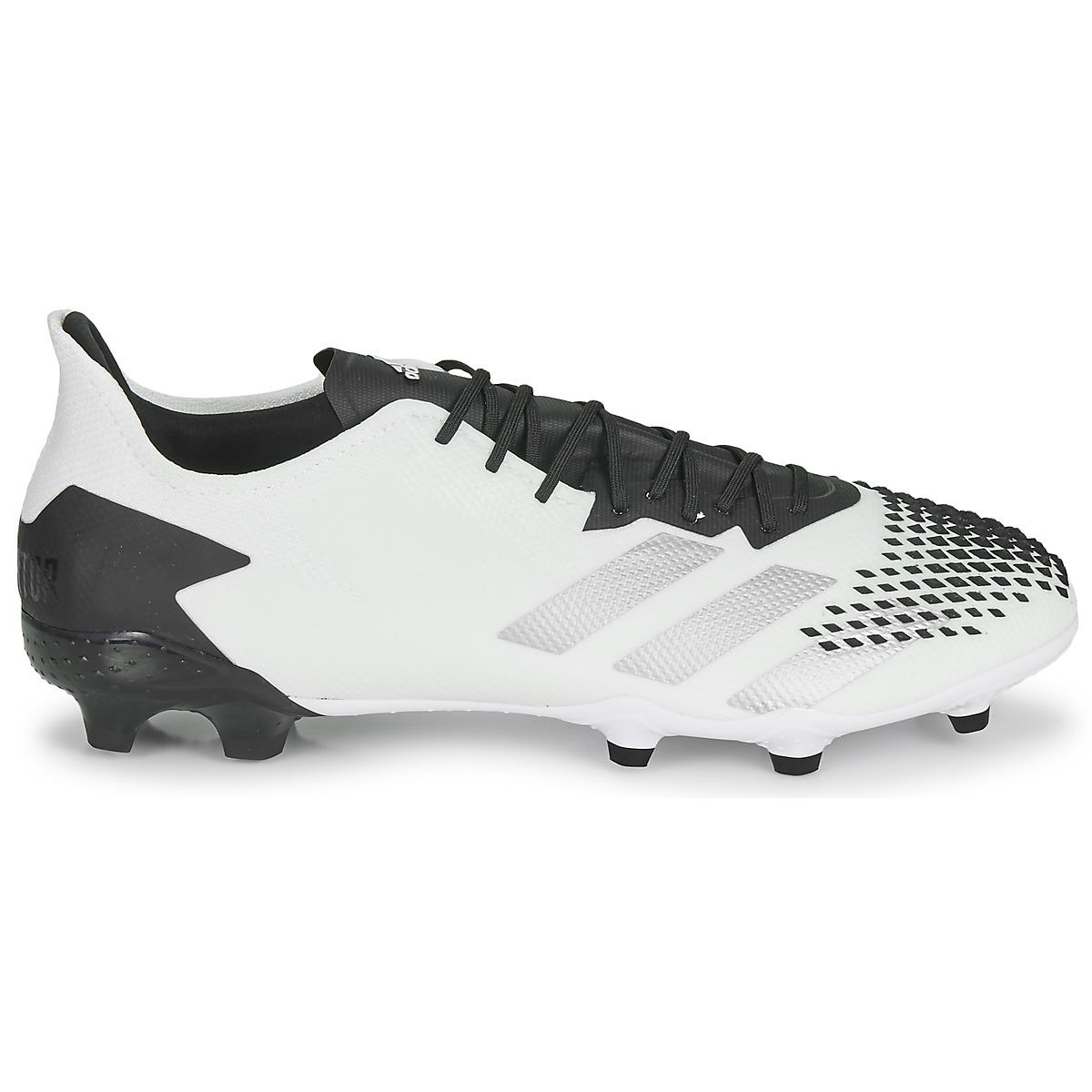 adidas PREDATOR 20.2 Firm Ground Soccer Cleats | Red-Black | Men's – stripe  3 adidas