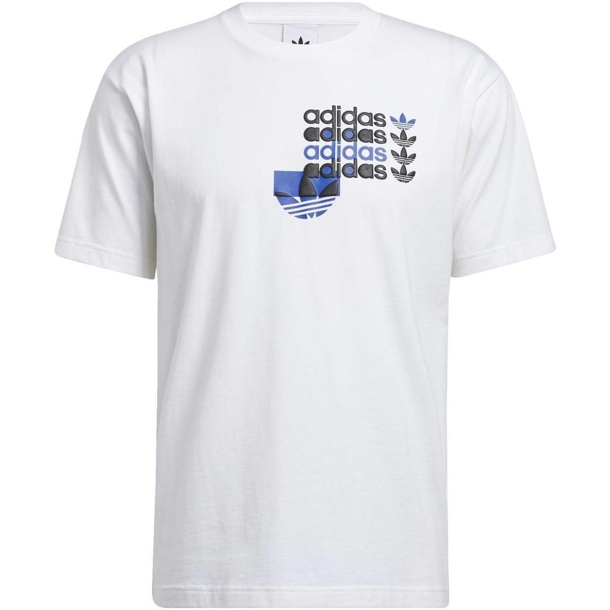 Camiseta Camiseta Forum adidas de hombre de color Blanco - Lyst