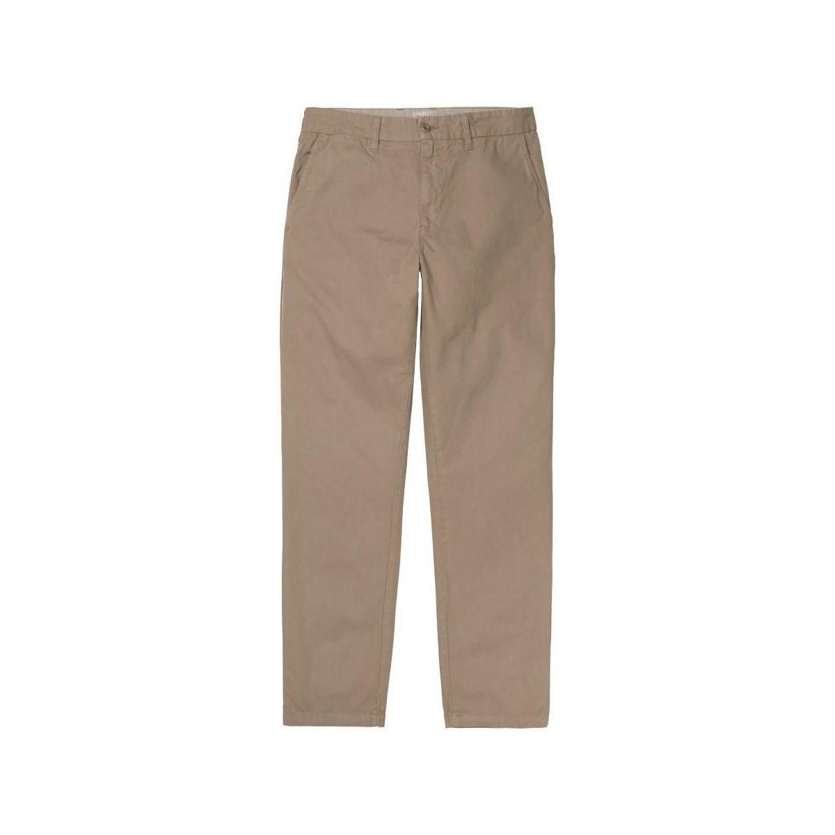 Johnson Pant - Leather Pantalon Carhartt pour homme en coloris Neutre | Lyst
