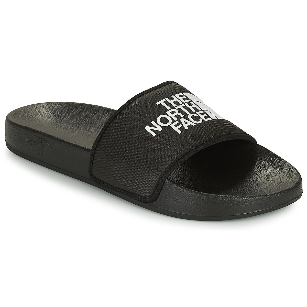 north face slides black