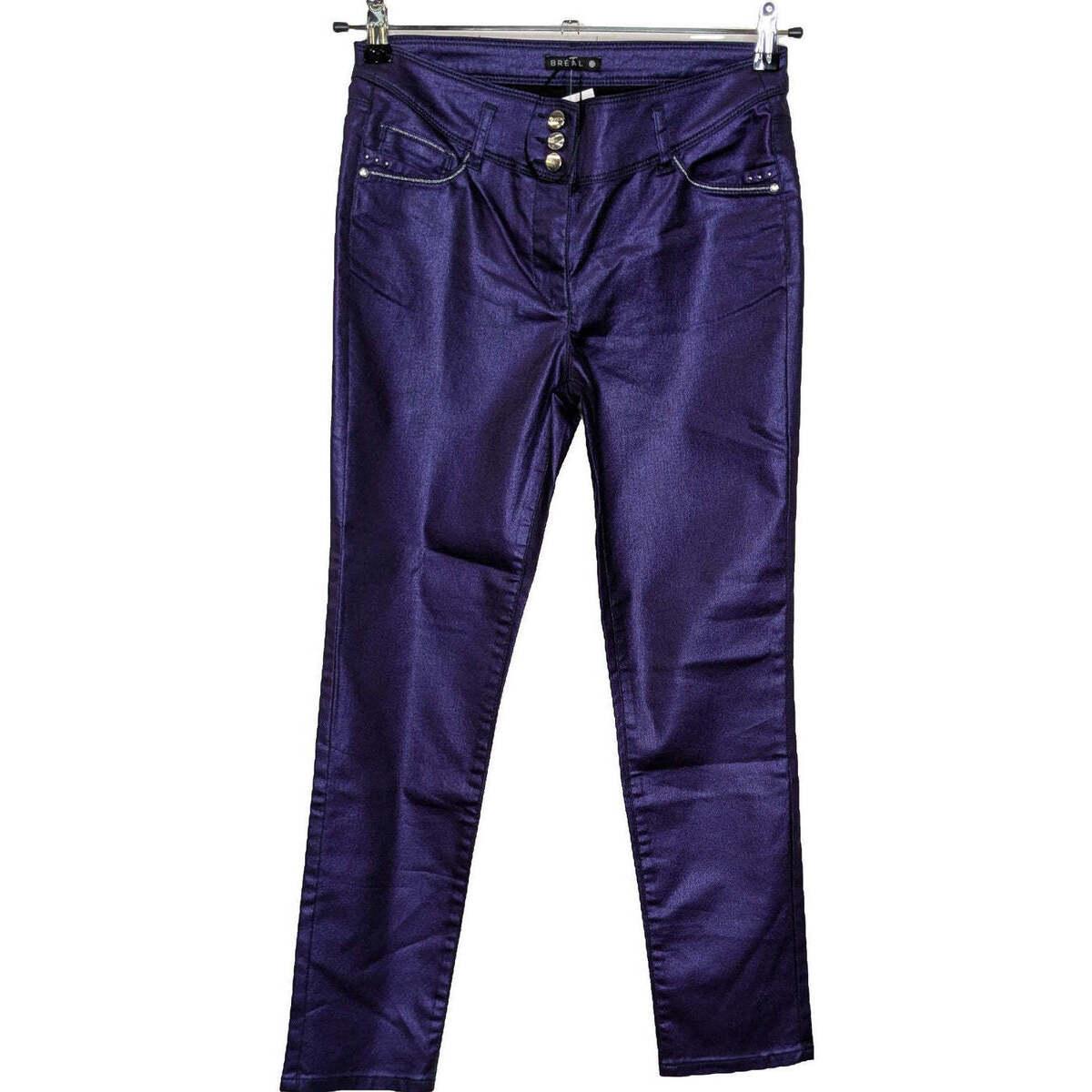 Jean Bréal Noir Taille 38 Skinny - Parfait état - Femme