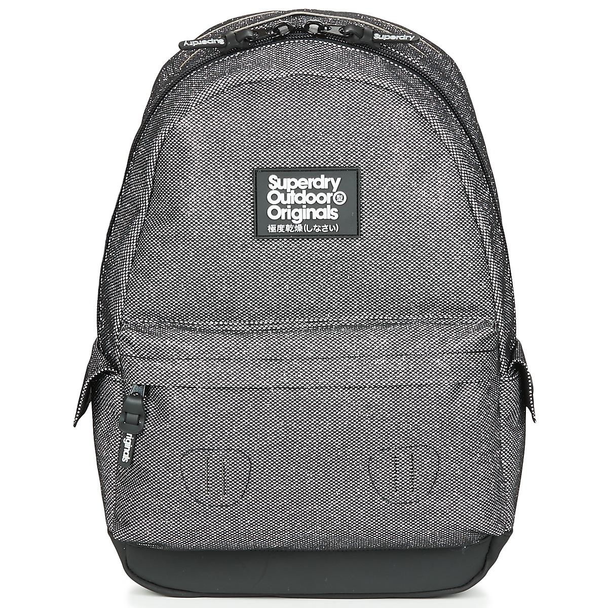 Superdry glitter mesh montana rucksack Clearance