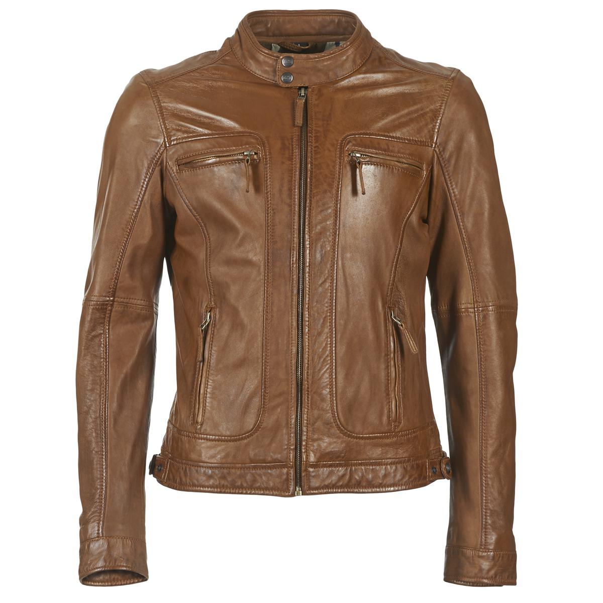 Oakwood 60901 Leather Jacket in Brown for Men - Save 26% - Lyst