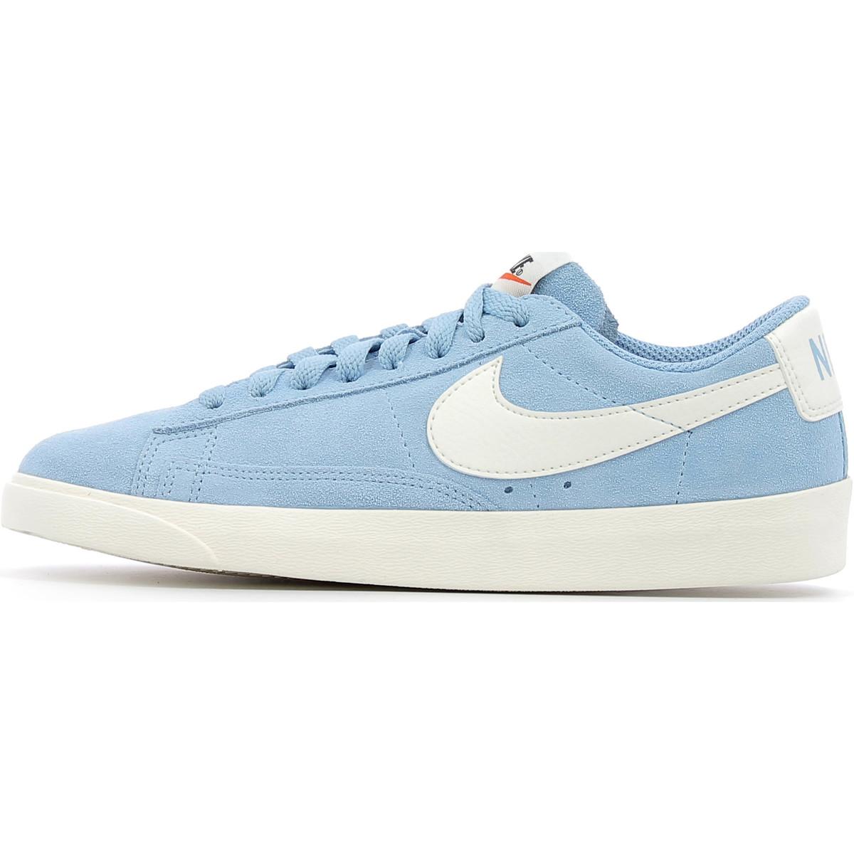 nike blazer low dames roze