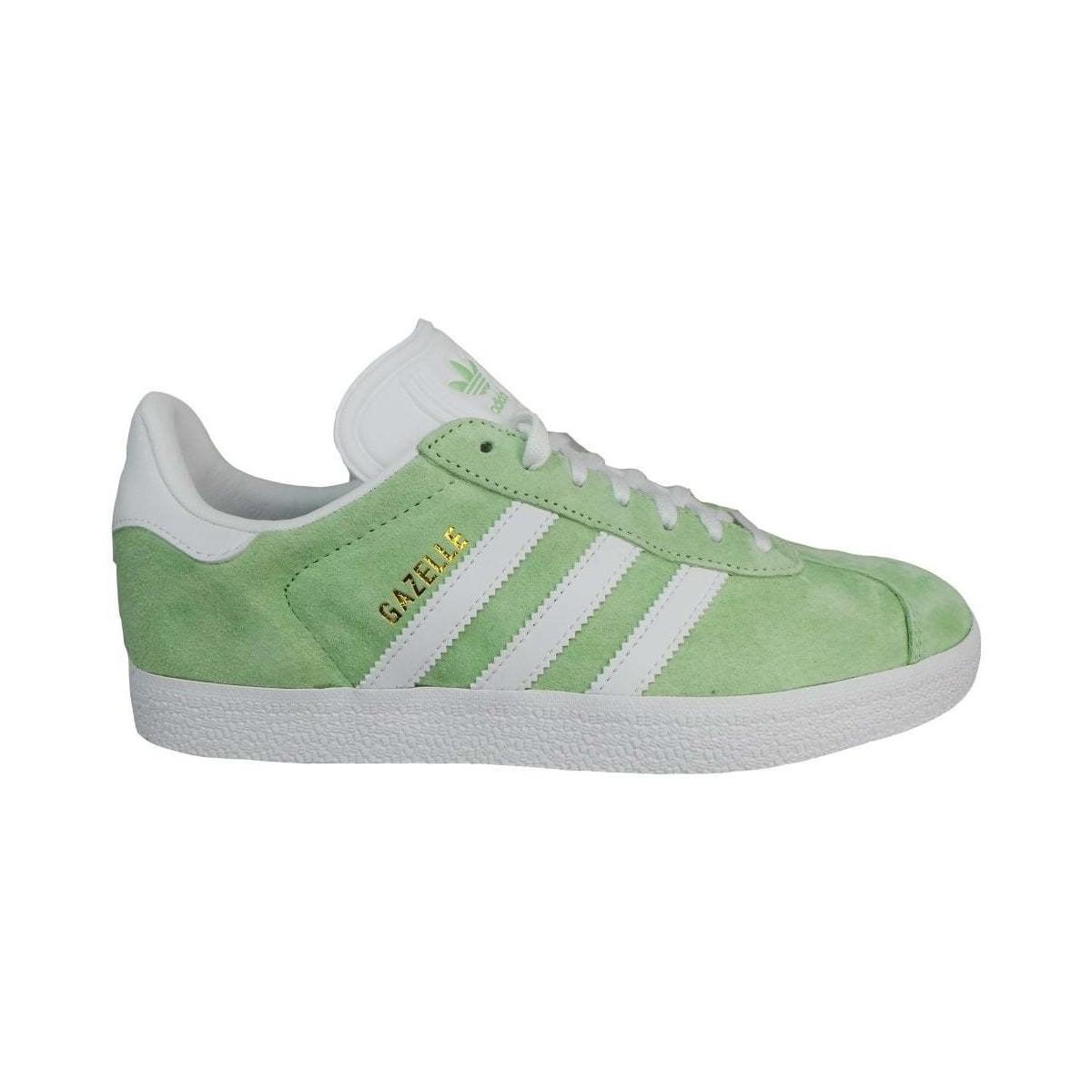 adidas gazelle green shoes