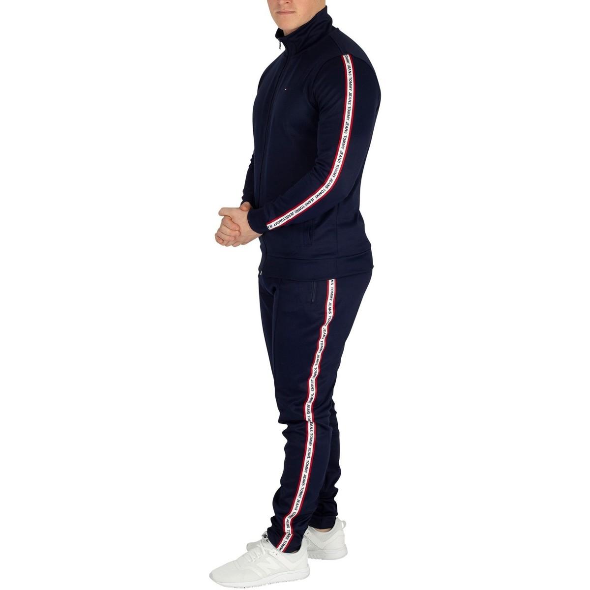 mens tommy hilfiger full tracksuit