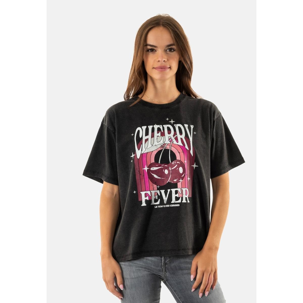 Smallvtrame T Shirt Temps Des Cerises Femme T-shirts Le Temps Des