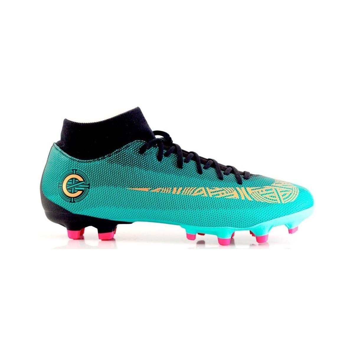 cr7 boots green