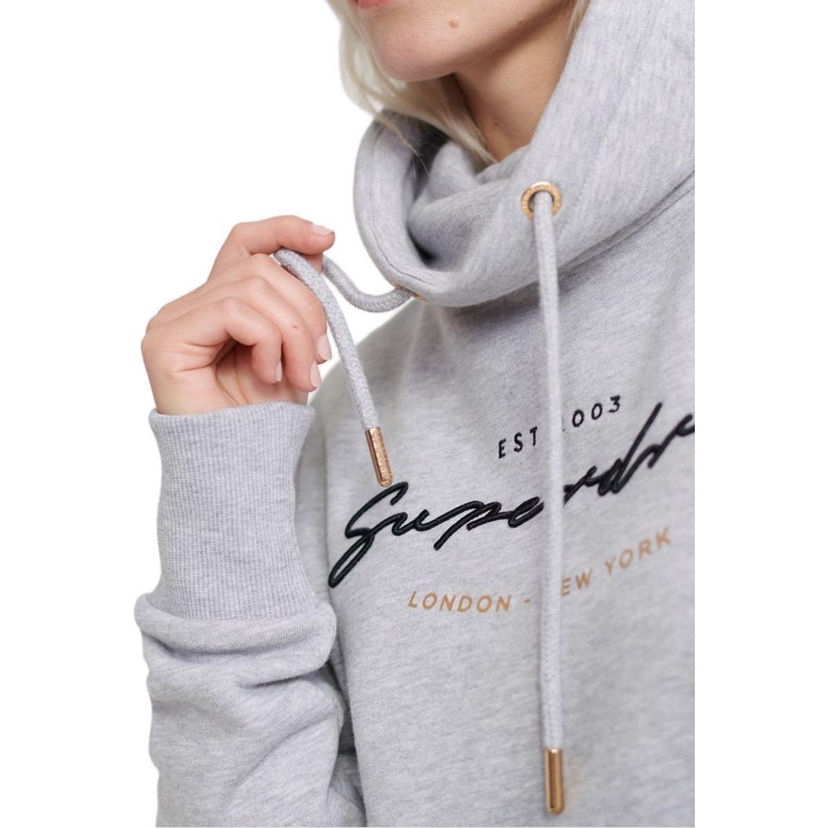 superdry cowl neck hoodie