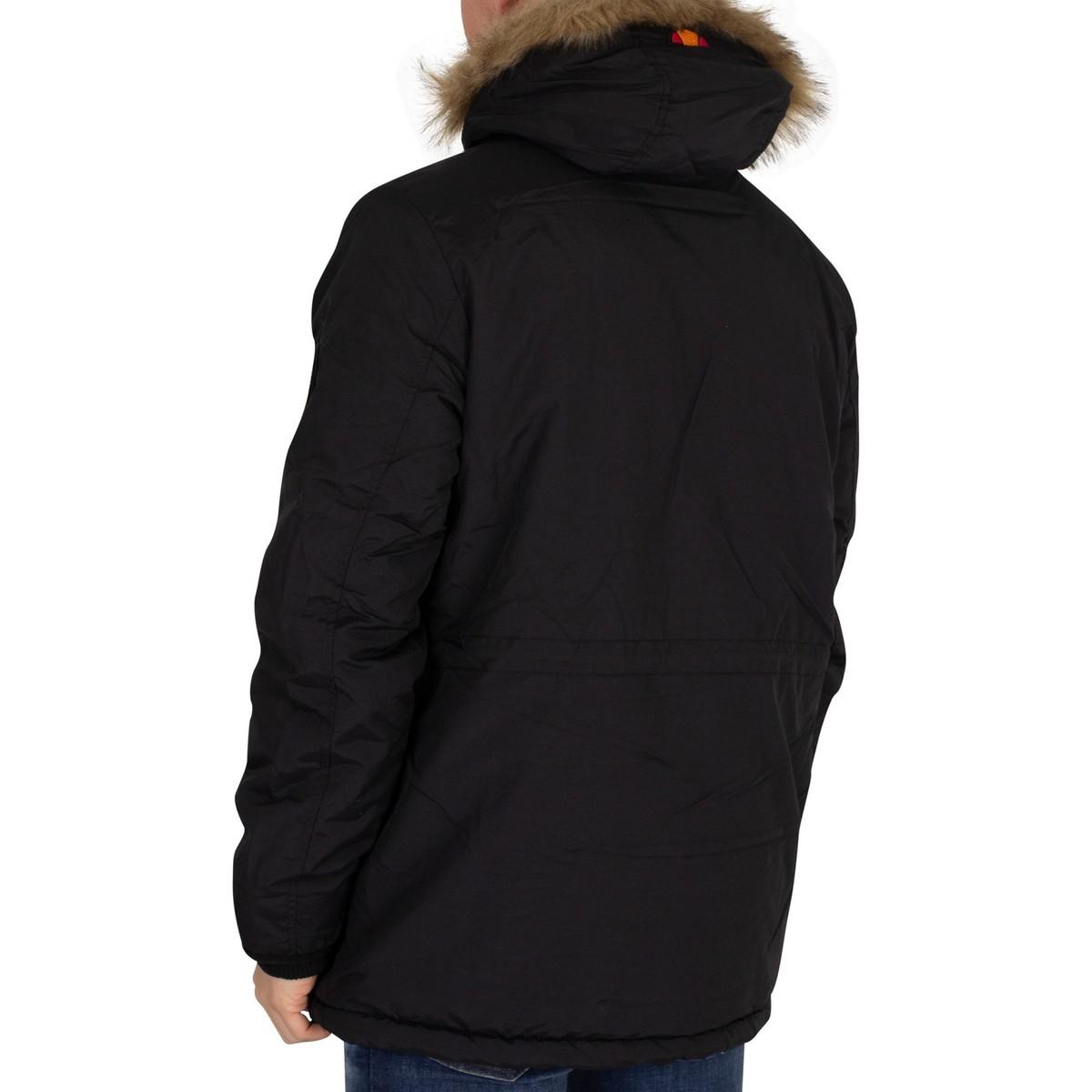 ellesse ampetrini parka jacket