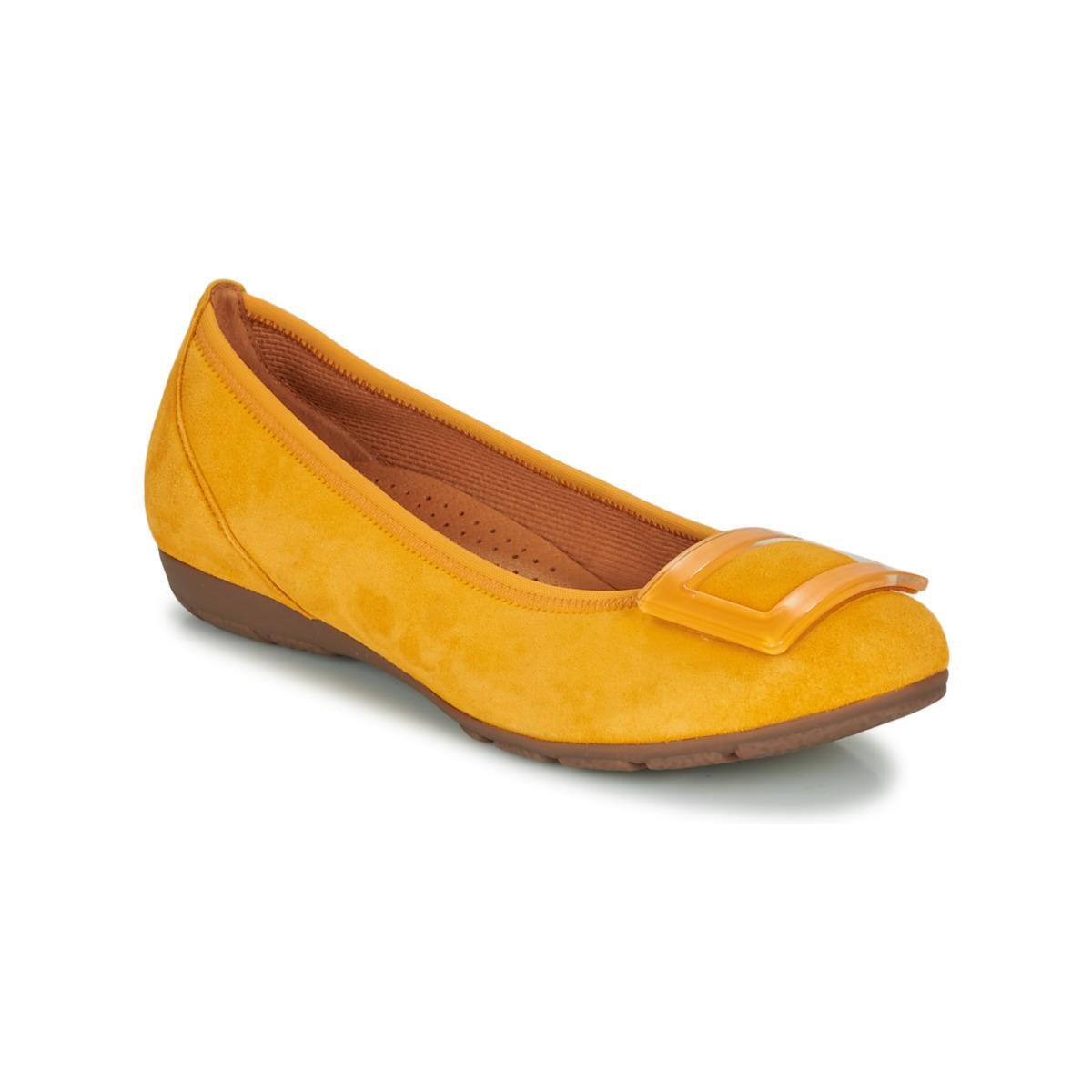 Gabor Ballerina Geel 42.450.22 • Tall Fashion