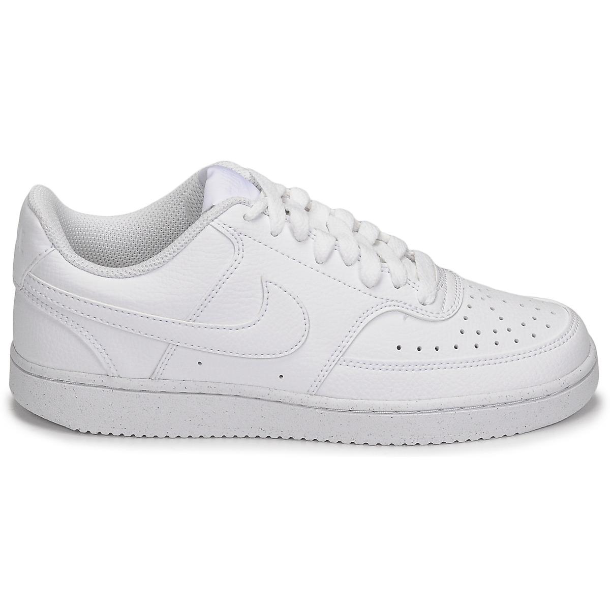 nike women's court vision low casual sneakers from finish line