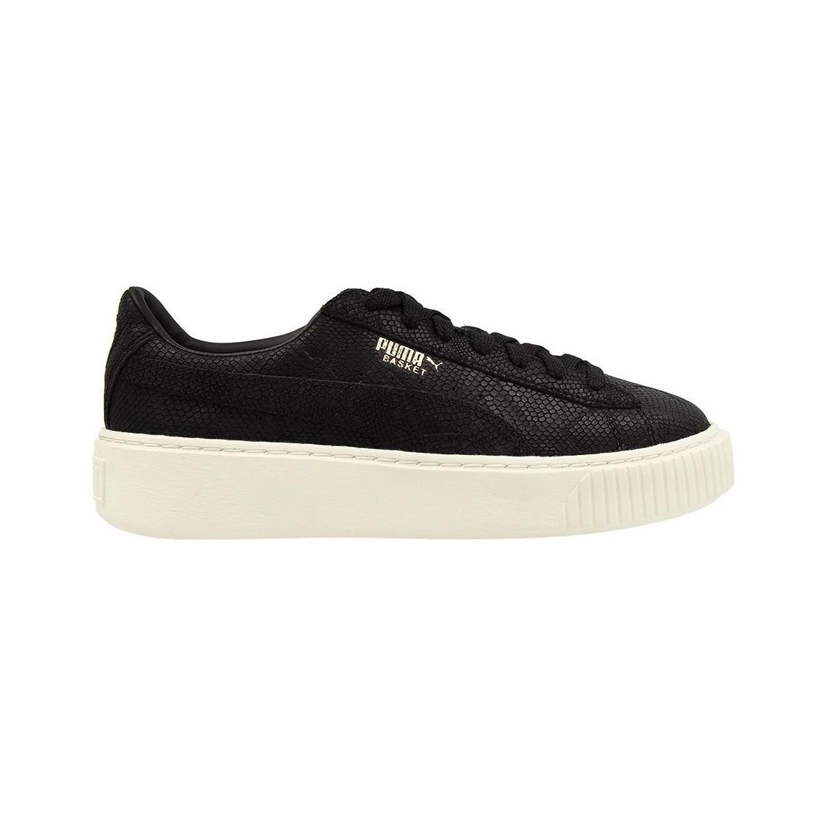 puma platform euphoria blanche