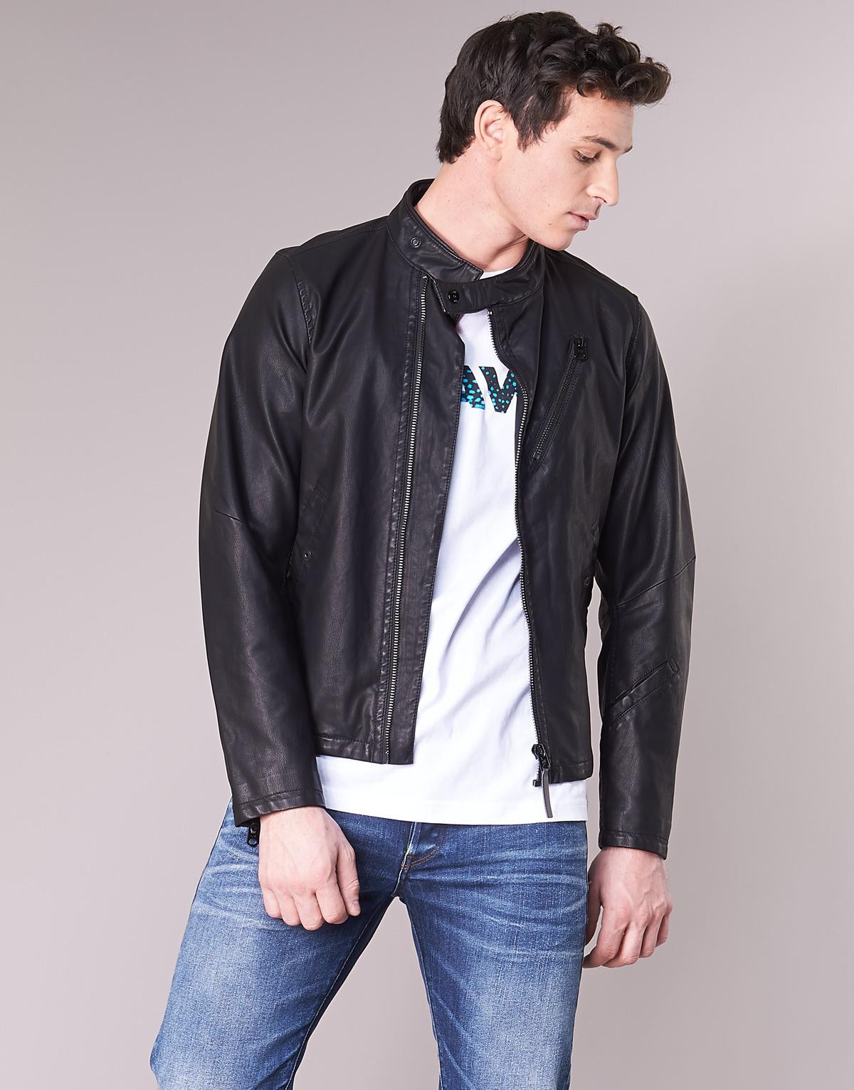 half price get cheap new york G-Star RAW Empral 3d Gpl Biker Jkt Leather Jacket in Black for Men ... half price get cheap new york G-Star RAW Empral 3d Gpl Biker Jkt Leather Jacket in Black for Men ...
