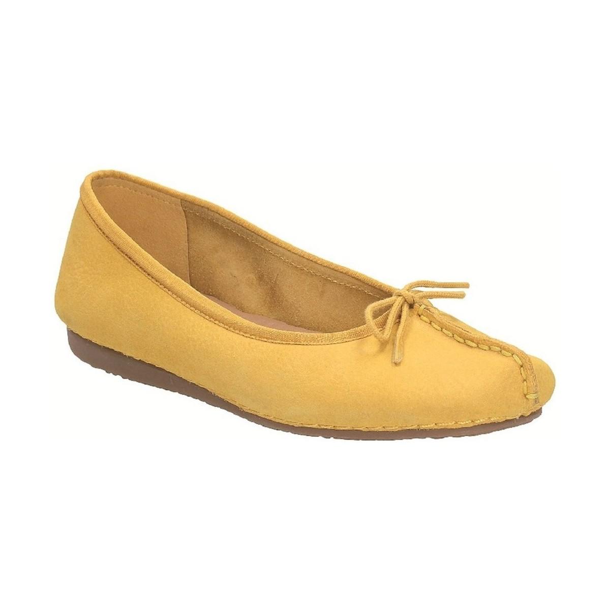 clarks freckle ice yellow
