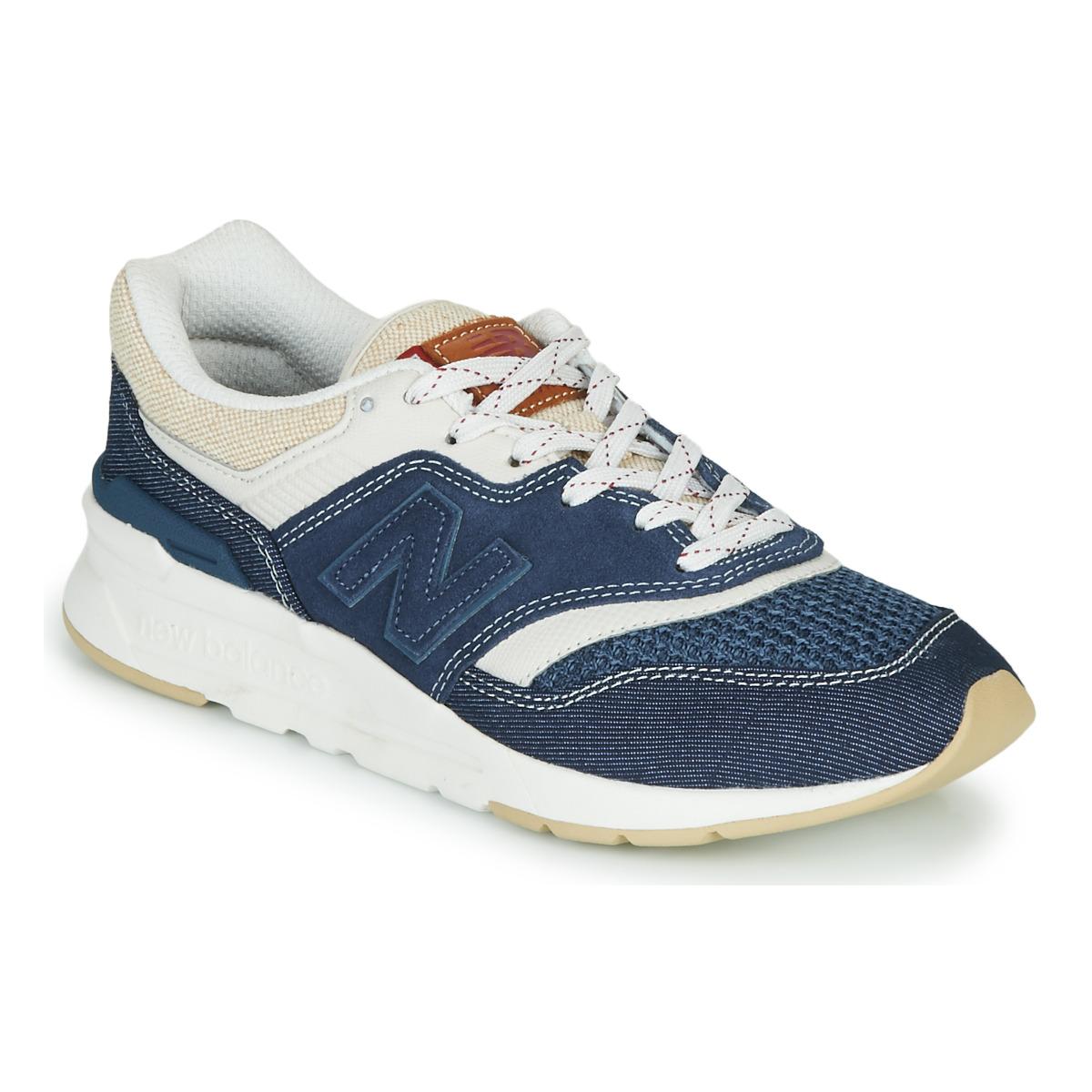 New Balance Lage Sneakers Cm997heh in het Blauw - Lyst