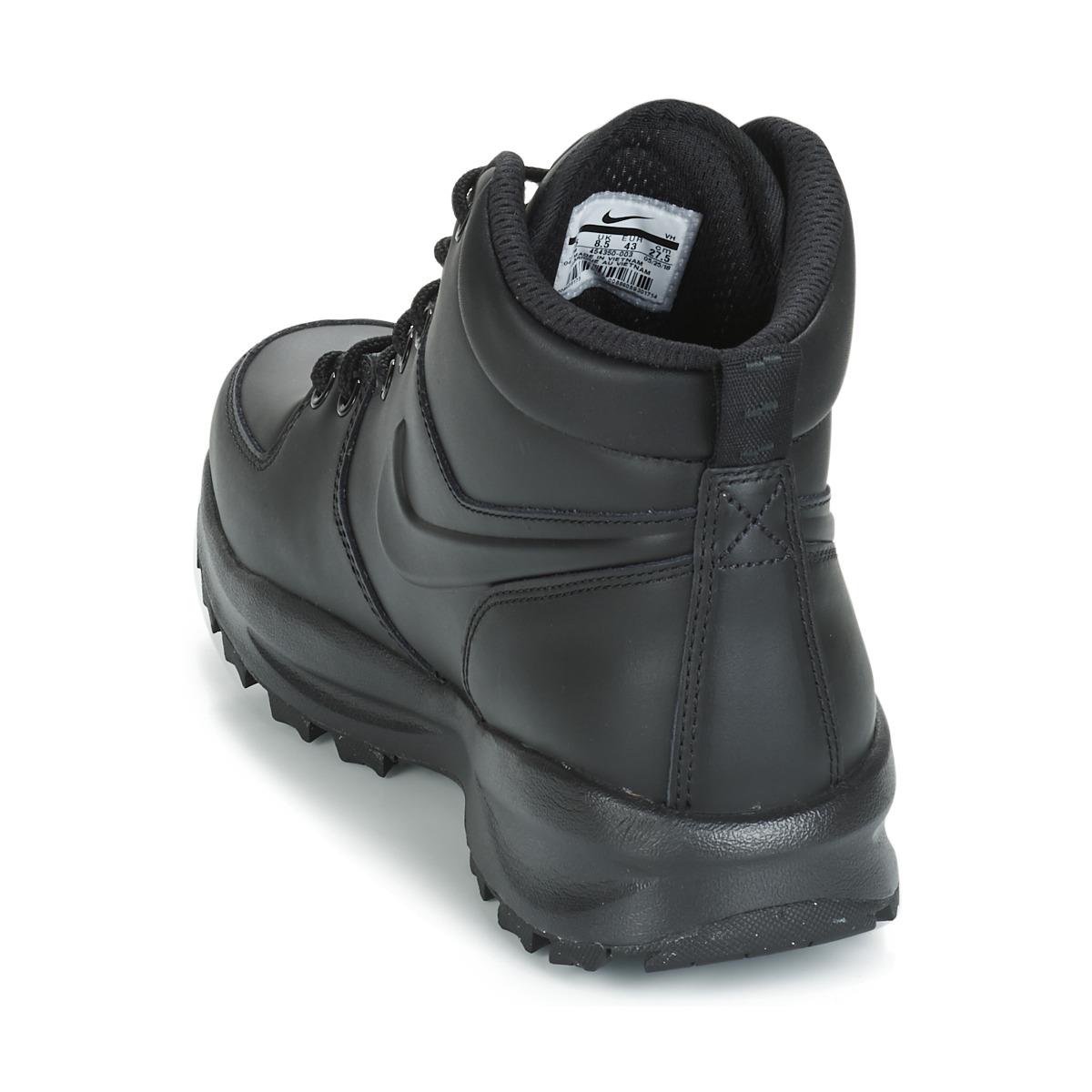 black nike manoa