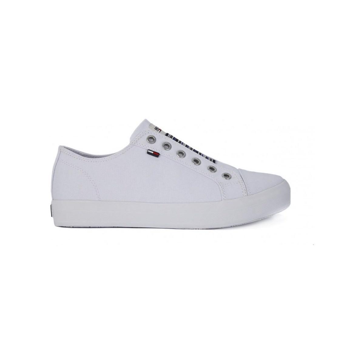 tommy hilfiger trainers womens white