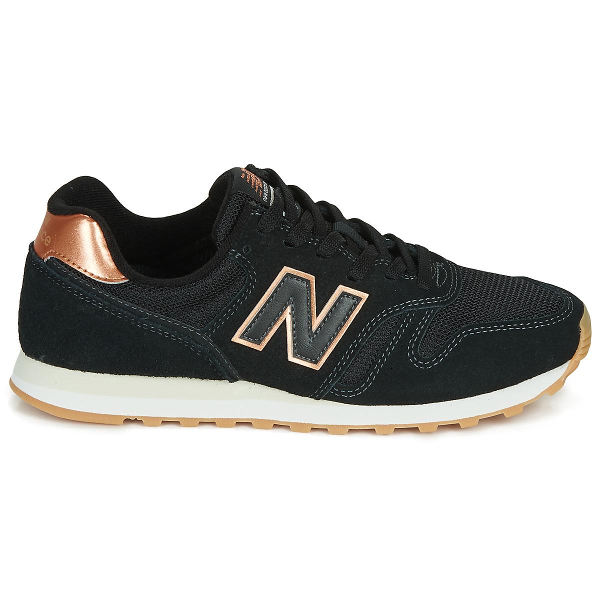 new balance 373 womens black rose gold