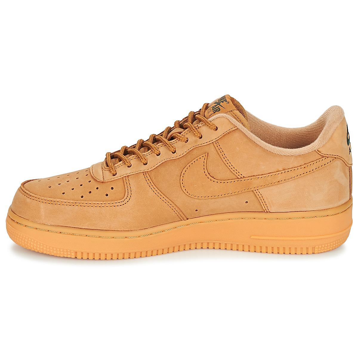 air force 1 brown leather